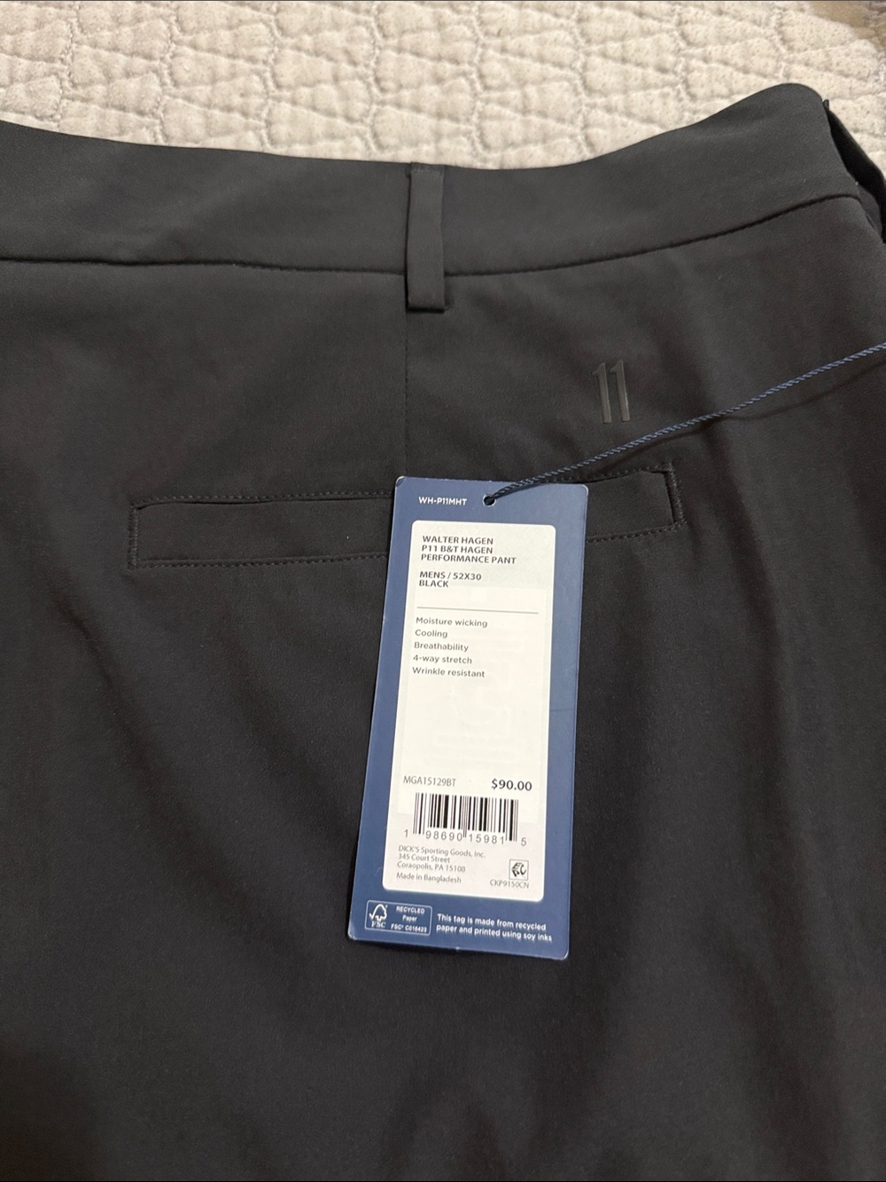 Walter Hagen men’s Trouser. 52x30 NWT